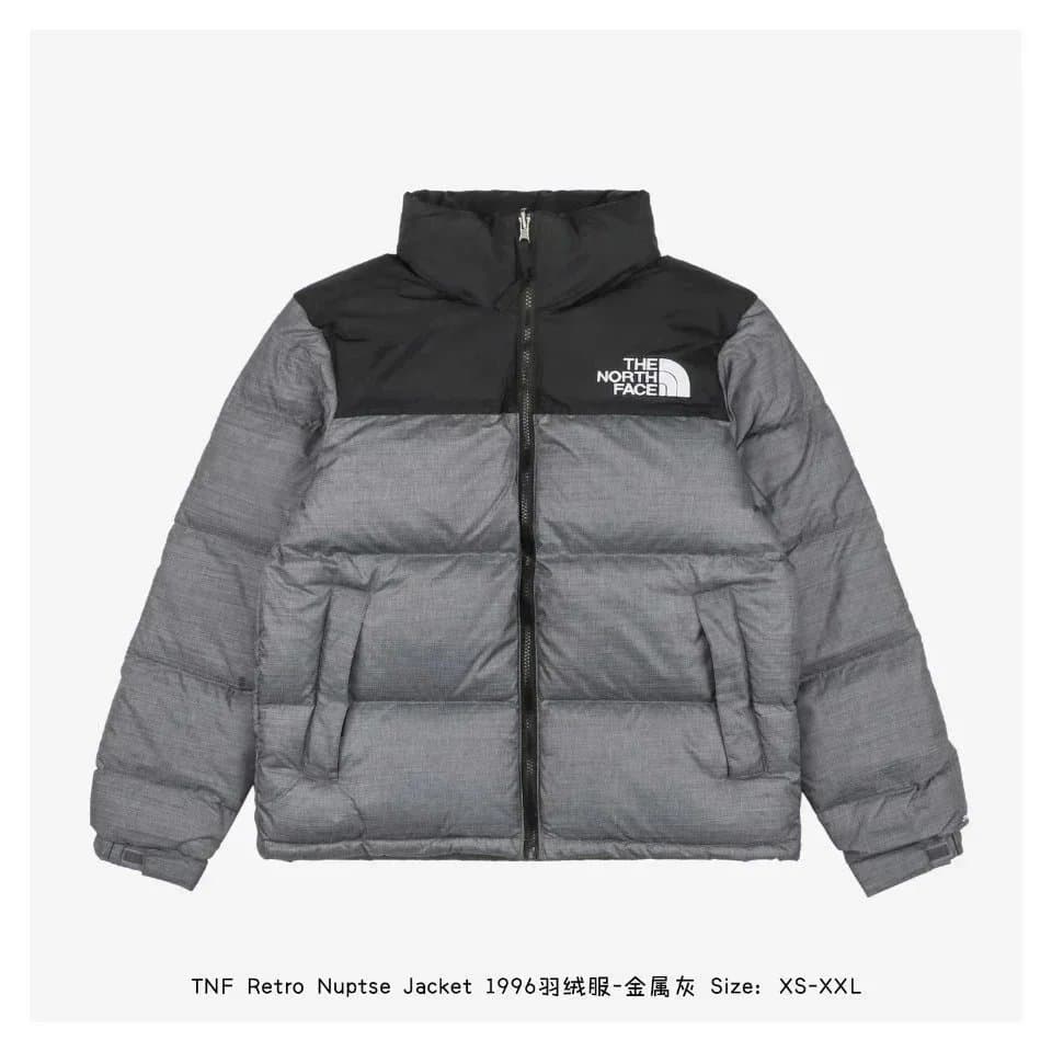 The North Face Retro Nuptse Jacket 1996 Metallic Grey