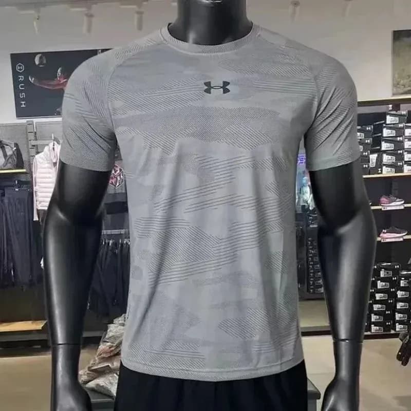 Under Armour HeatGear T-Shirt Geometric Print