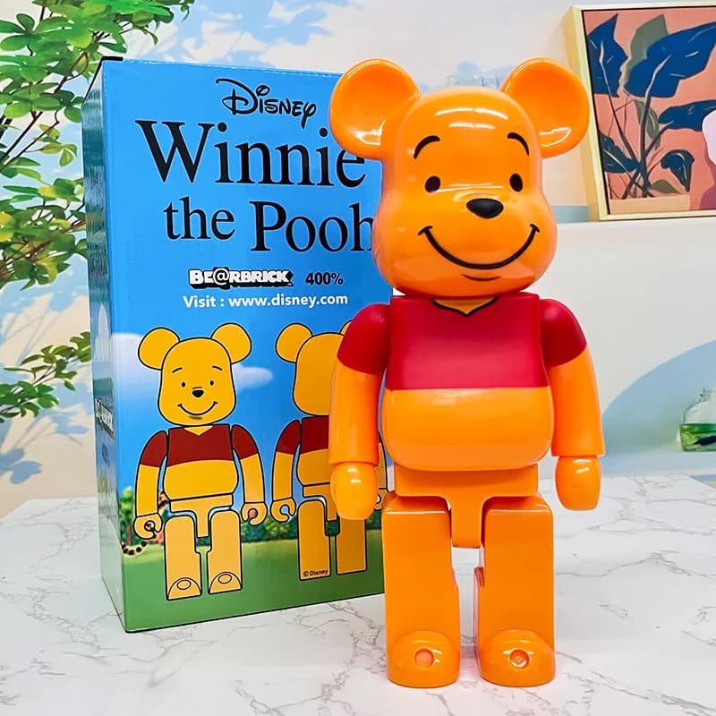 Be@rbrick Bearbrick Maneki-neko x Milky — Winnie the Pooh