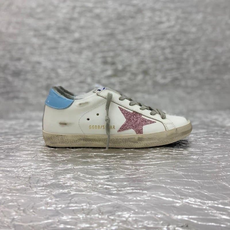 Golden Goose Superstar Distressed White — 34【定制配色！非质量问题不可退换！】