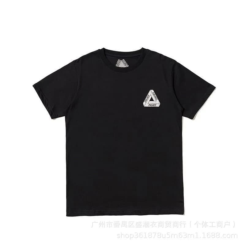 Palace Graphic Tee Multi-Character Print — 黑色041反光