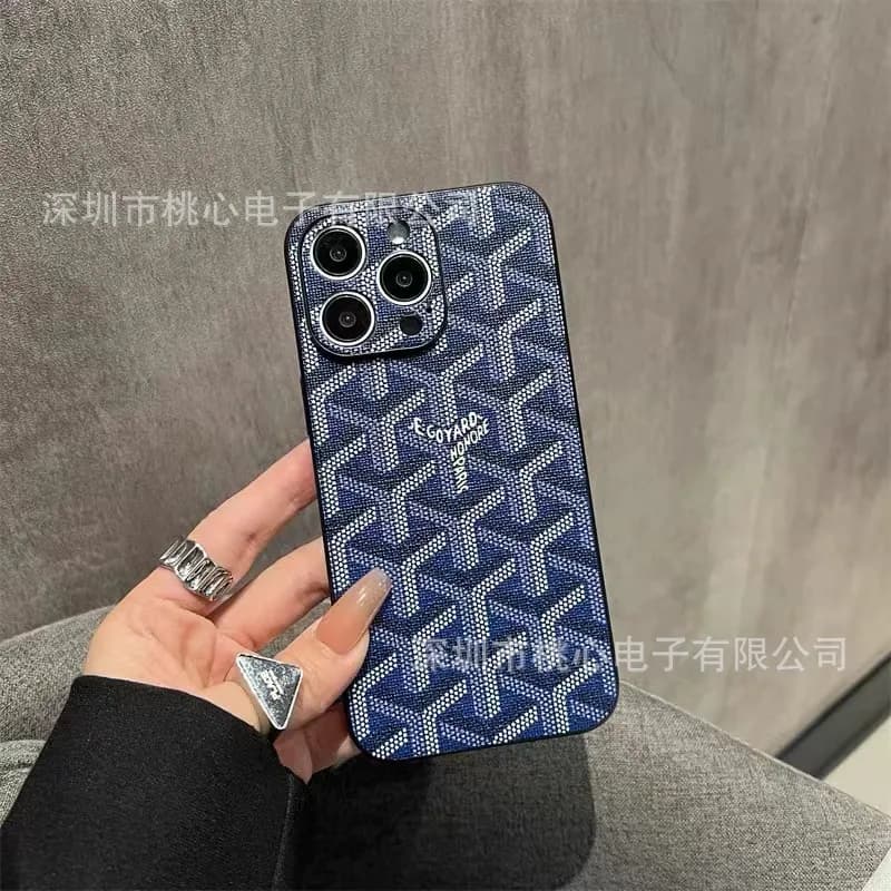 Goyard Phone Case Goyardine Canvas