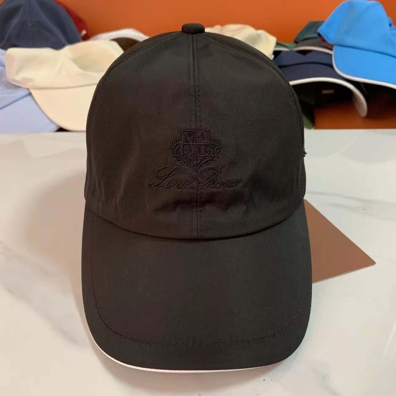 Loro Piana Baseball Cap Embroidered Logo