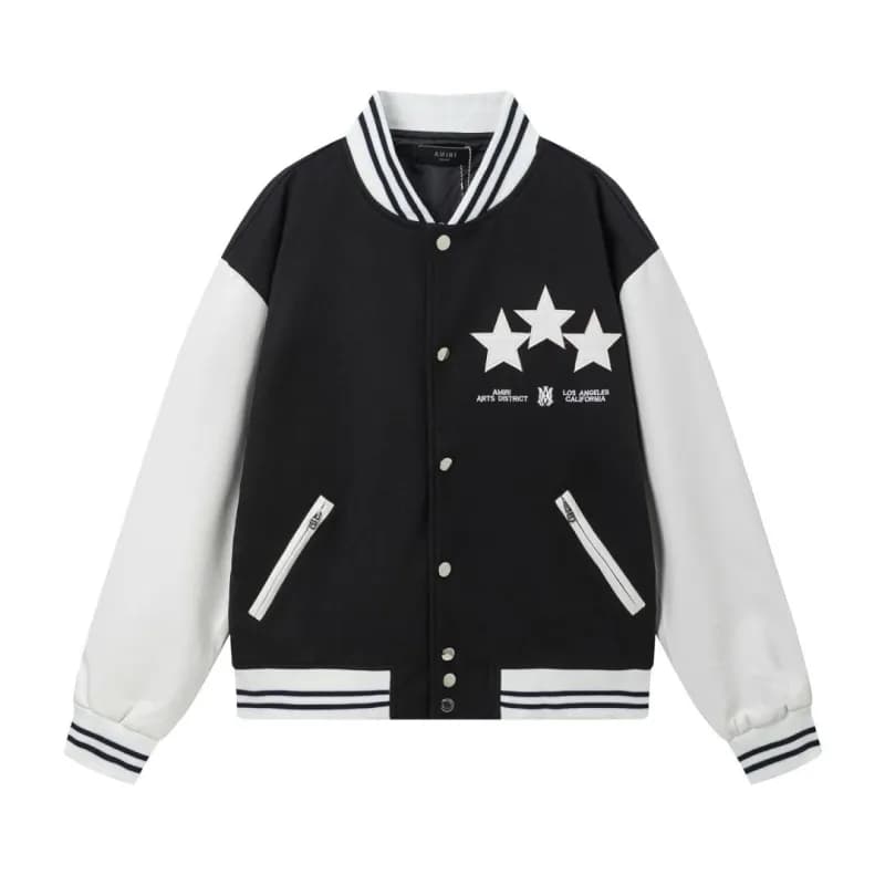 Amiri Crewneck Sweatshirt Embroidered Logo — S-87
