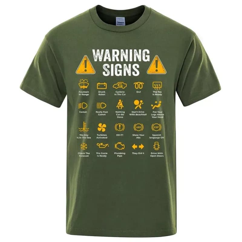 Graphic T-Shirt Weekday Evolution Beer Print — OMTXZS-02