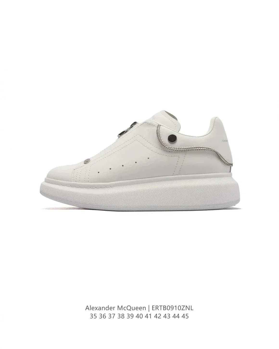 Alexander McQueen Oversized Sneaker Zip Detail