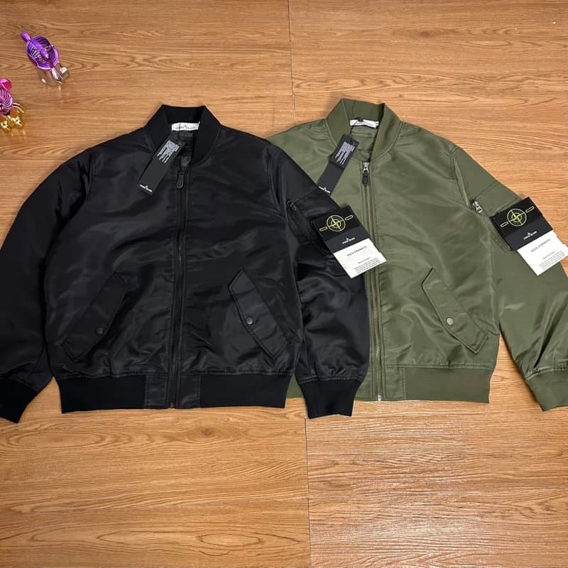 Stone Island Bomber Jacket Nylon Metal