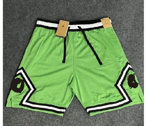 Jordan Mesh Shorts Jumpman Side Panel — NO10果绿色
