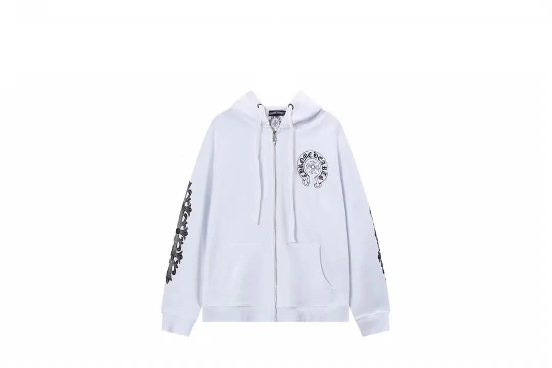 Chrome Hearts Hoodie Cross Logo Print — 3