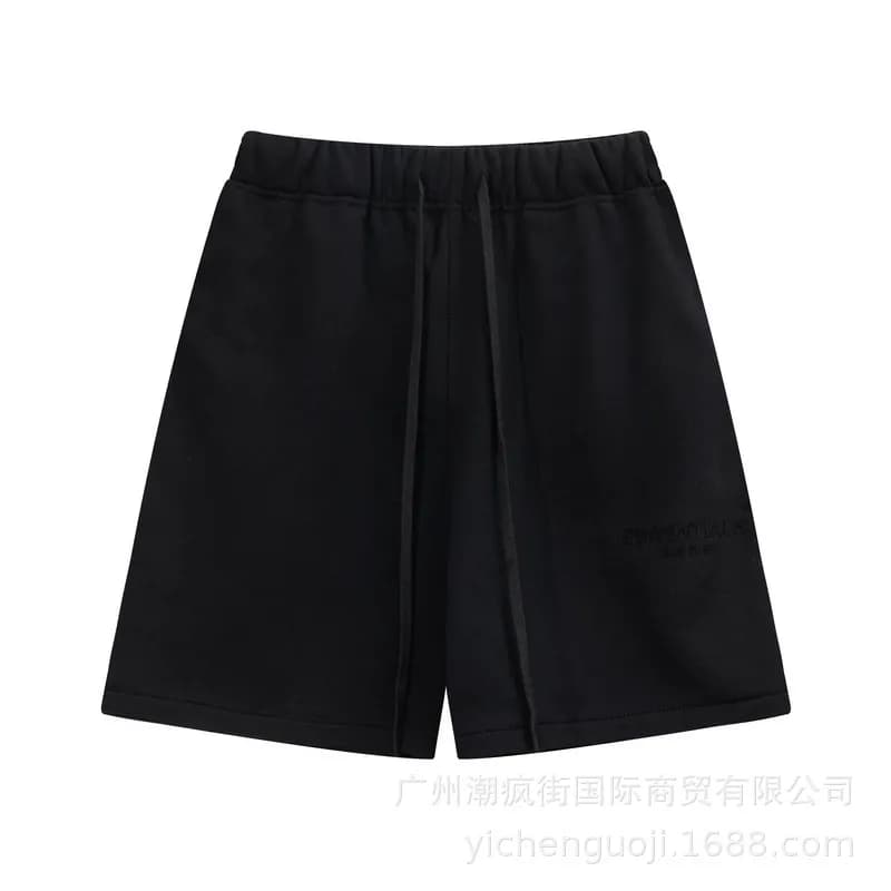 Fear of God Essentials Essentials Shorts Black Logo