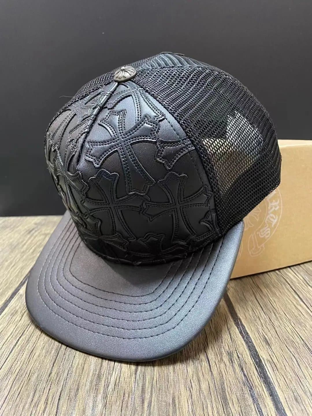 Chrome Hearts Trucker Cap Embroidered Logo Patch — 39