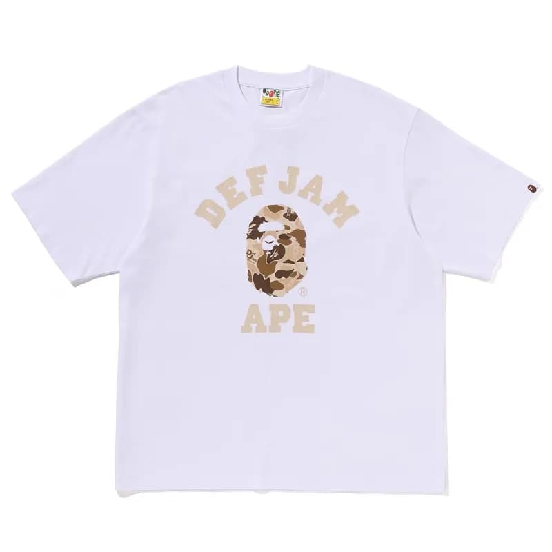 BAPE Ape Head Tee Cherry Blossom — 1342白色