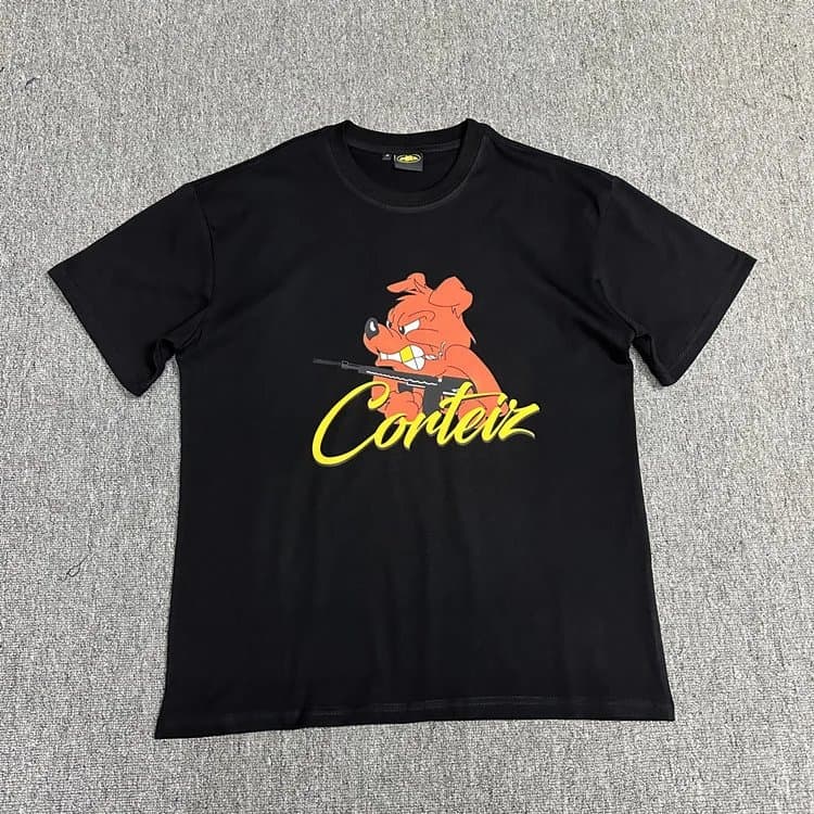 Logo Tee Corteiz Script — 3109 Orange