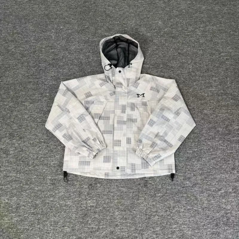 Gallery Dept. Hooded Jacket Checkered Grid