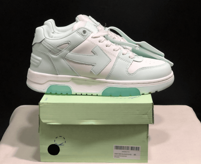 Off-White Low Mint Green Arrow