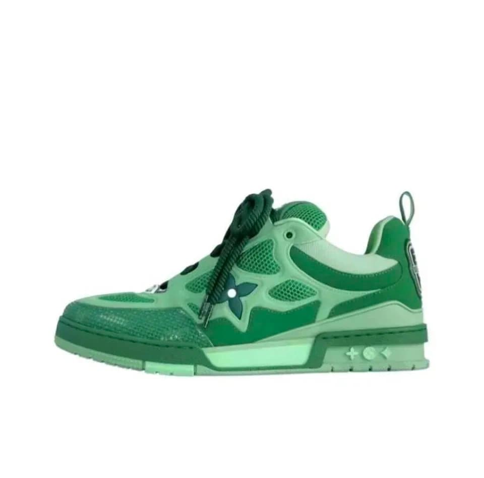 Louis Vuitton LV Trainer Monogram Green