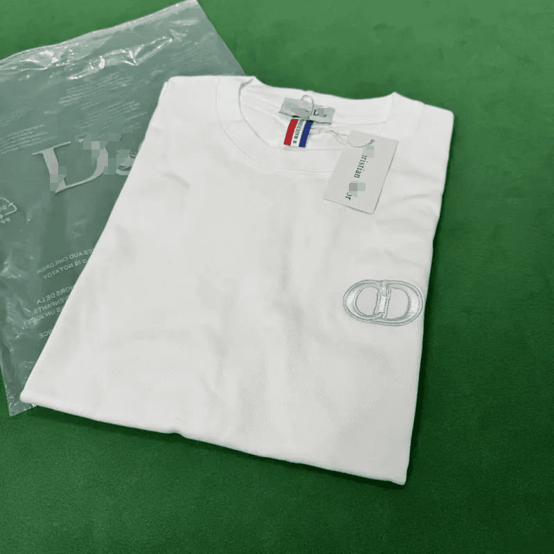 Dior T-Shirt CD Logo Embroidered