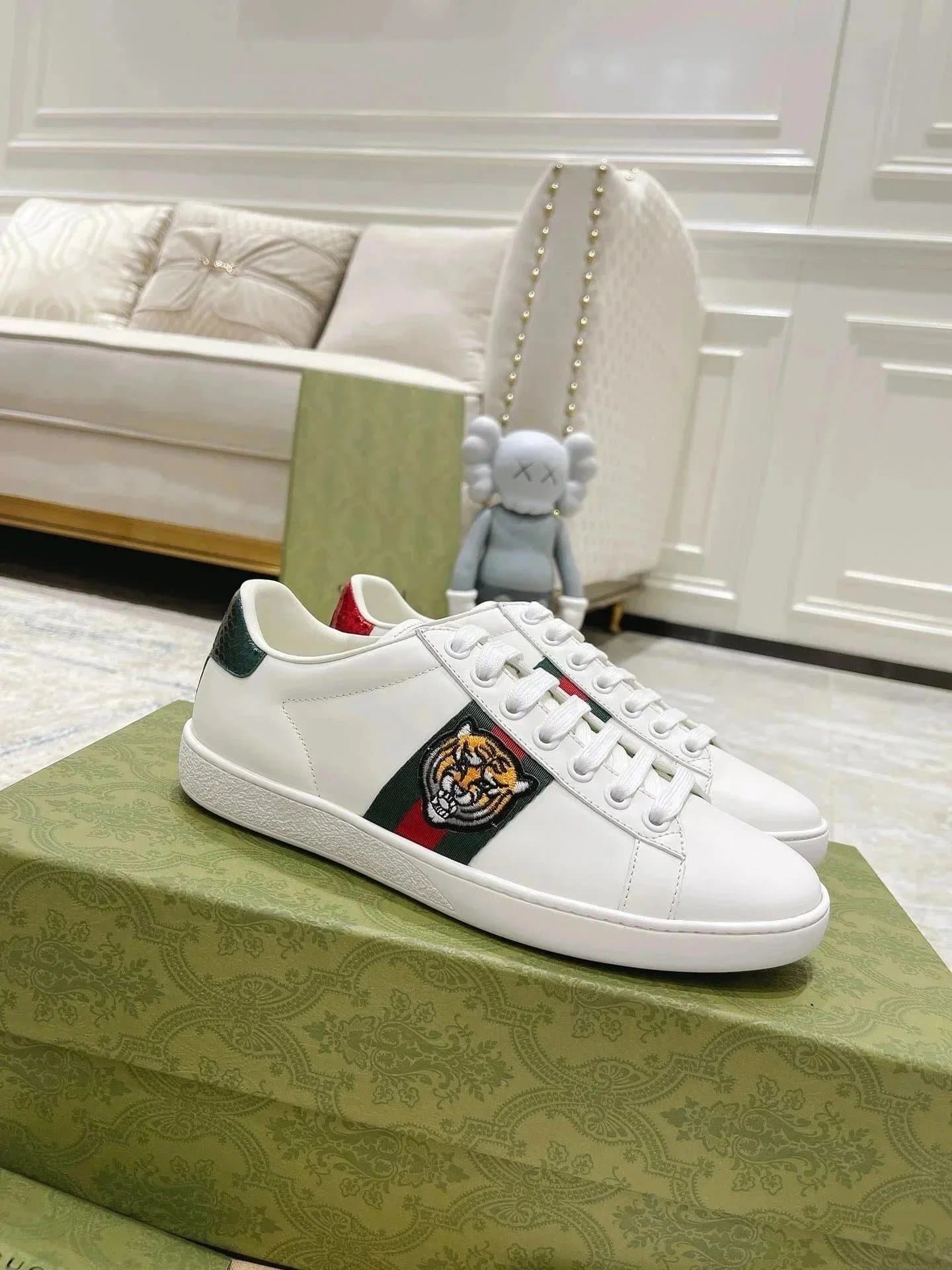 Gucci Horsebit 1955 Sneaker Web Stripe — 3