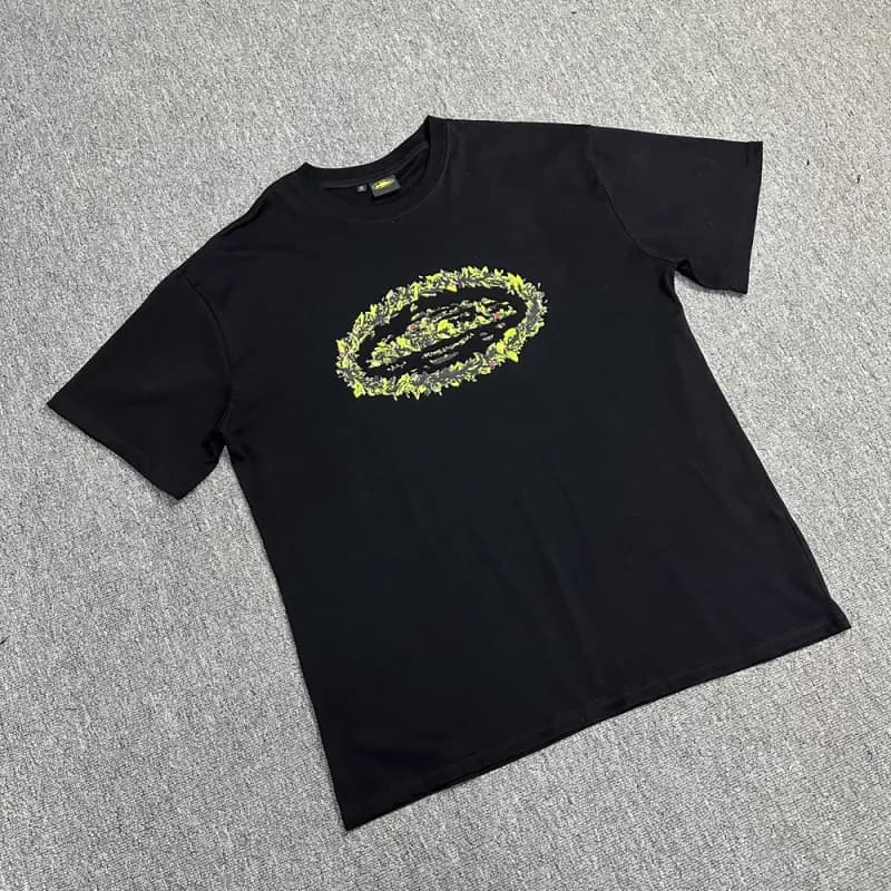 Off-White Graphic T-Shirt Leaf Print