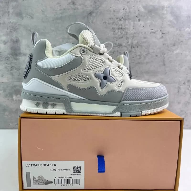 Louis Vuitton LV Trail Sneaker Grey White