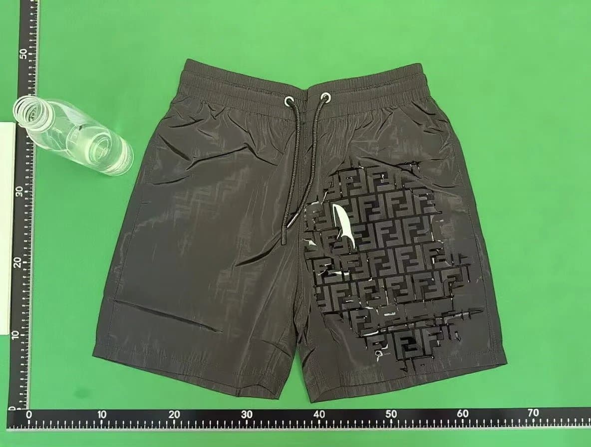 Fear of God Essentials Essentials Shorts Embroidered Logo — Fendi-2