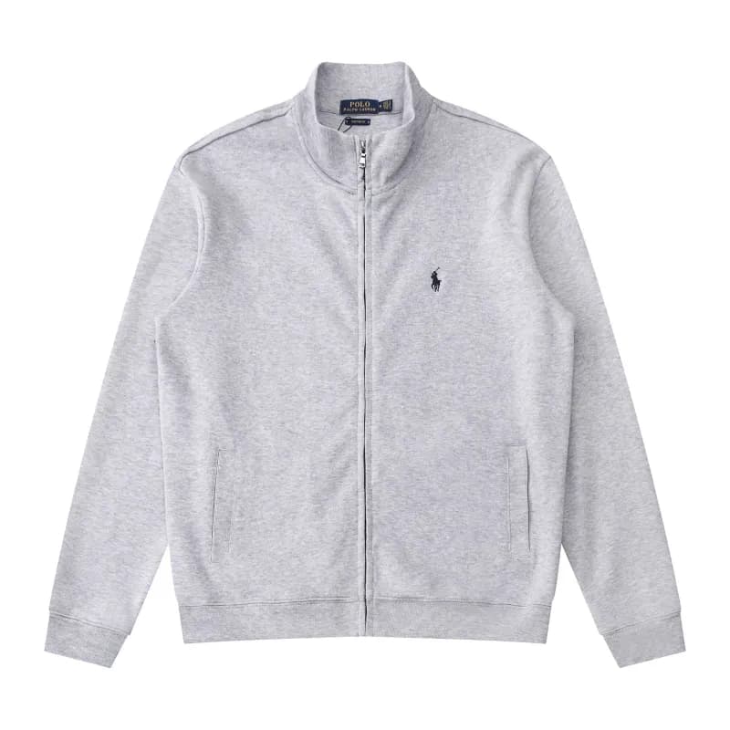 Polo Ralph Lauren Full-Zip Track Jacket Heather Grey
