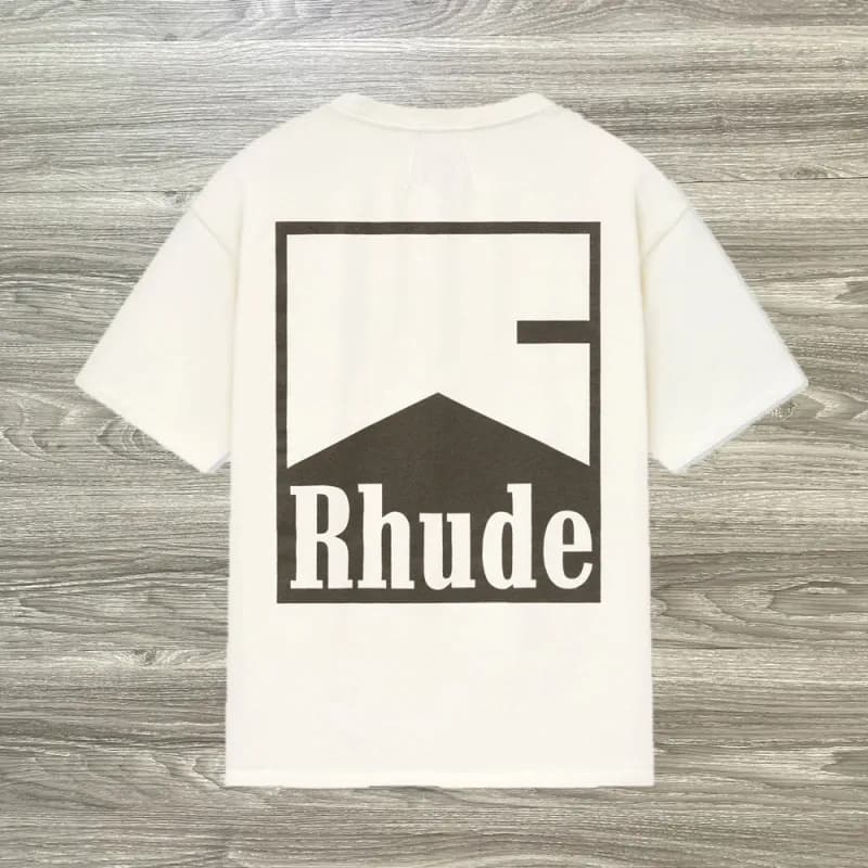 Rhude Graphic Tee Mountain Logo