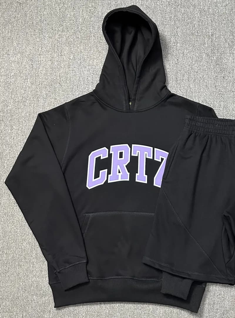 Corteiz Joggers Cortez Logo — 923 黑紫