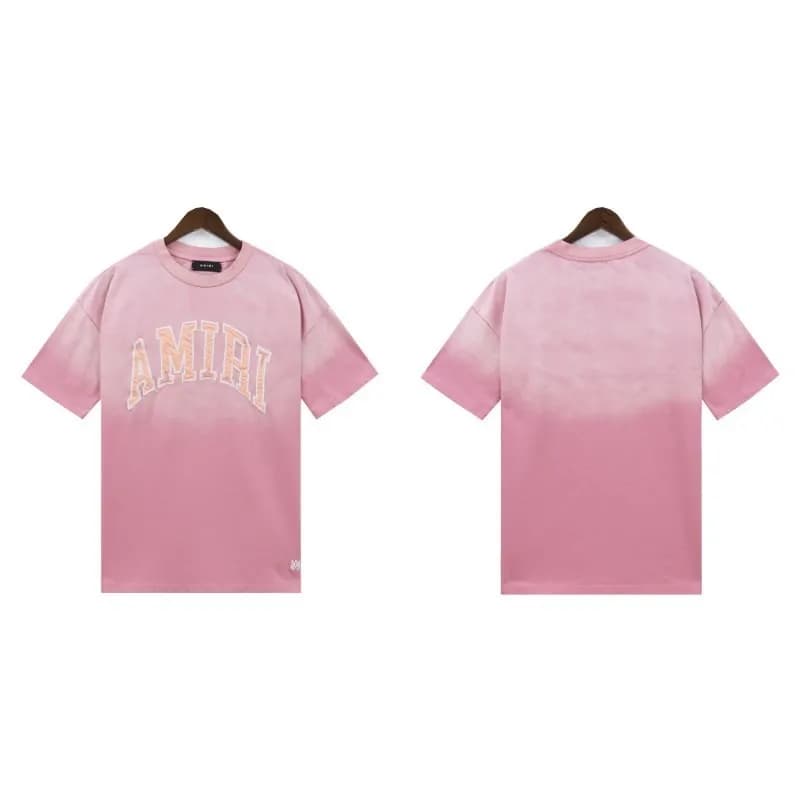 Amiri Arch Logo Tee Dip-Dye