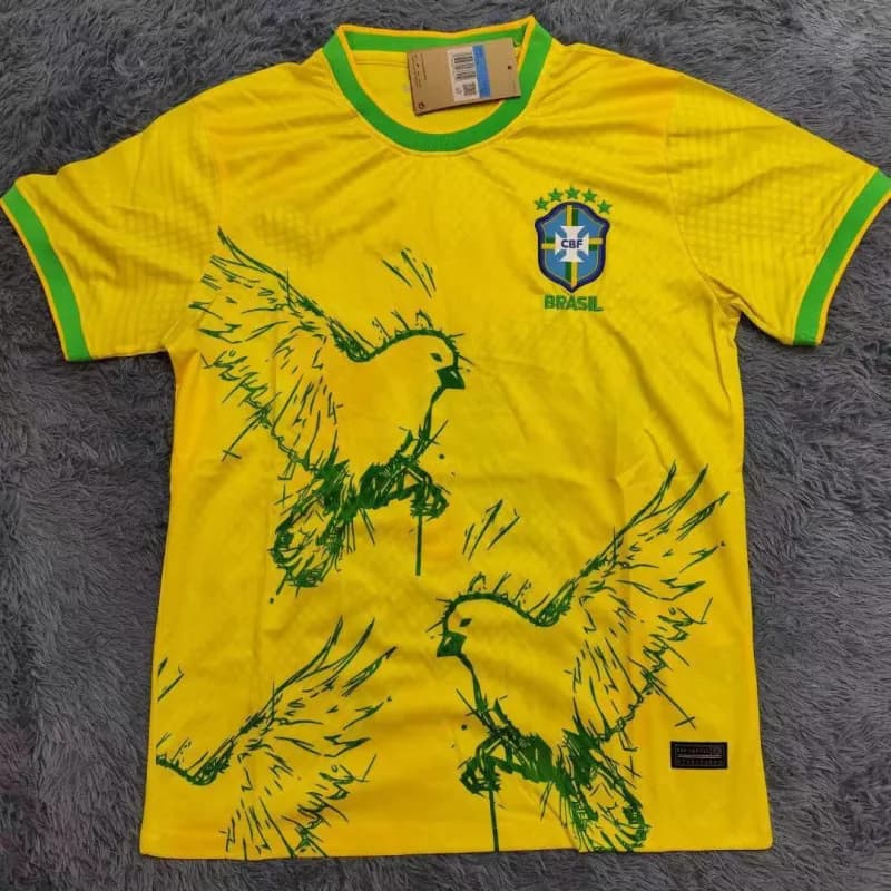 Nike Brazil National Team Jersey Dove Graphic