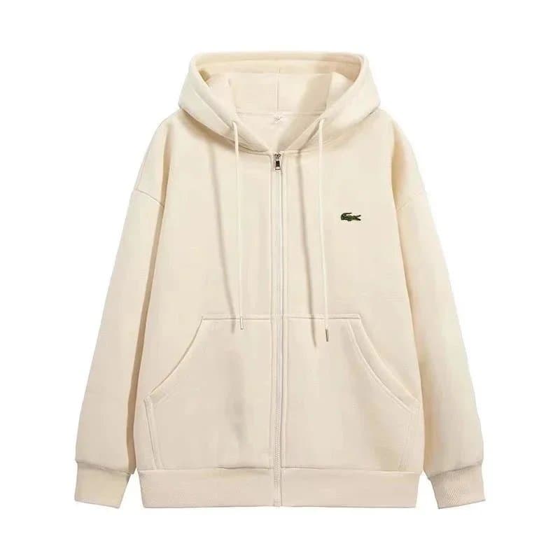 Lacoste Hooded Sweatshirt Solid Purple — 04