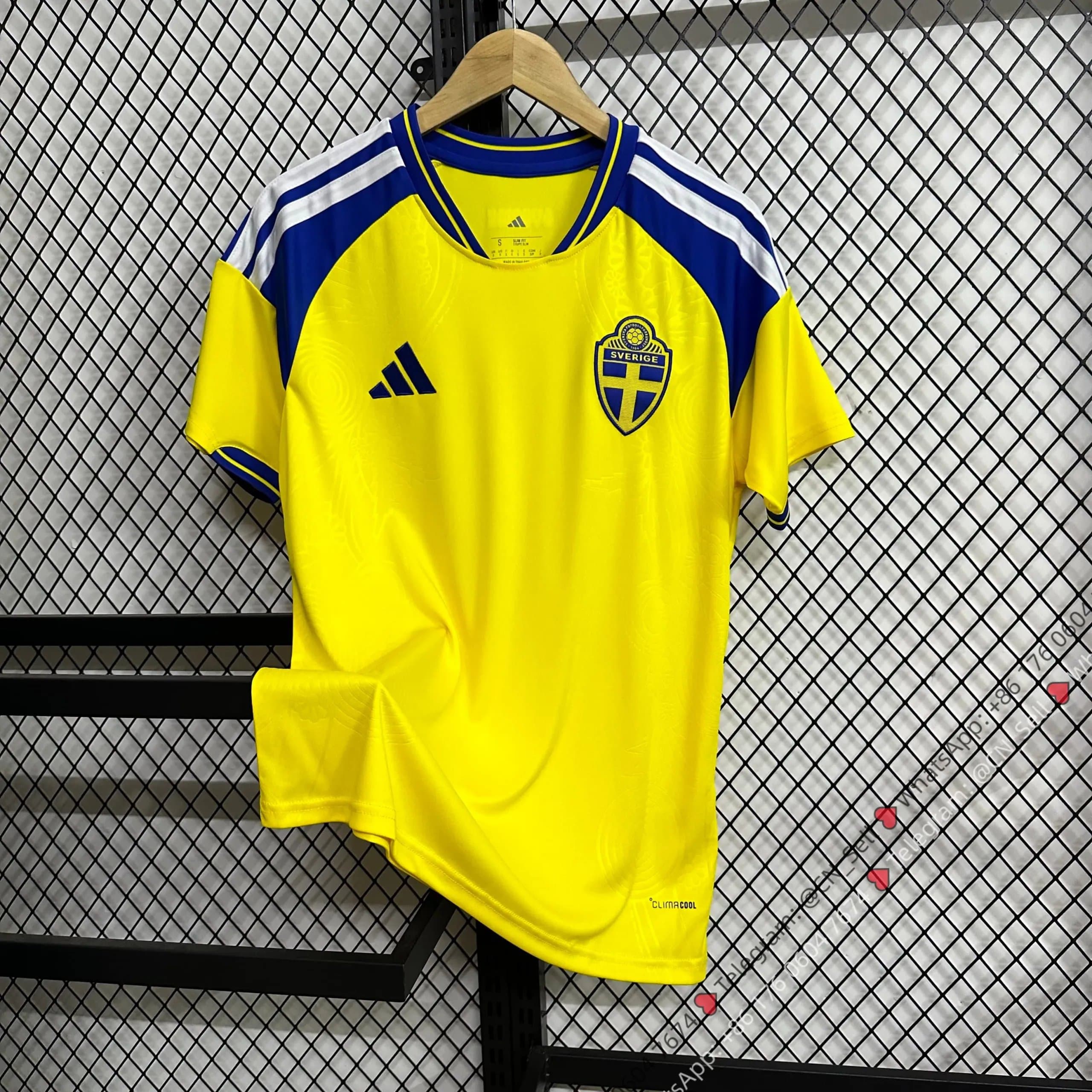 Adidas Sweden National Team Jersey Home
