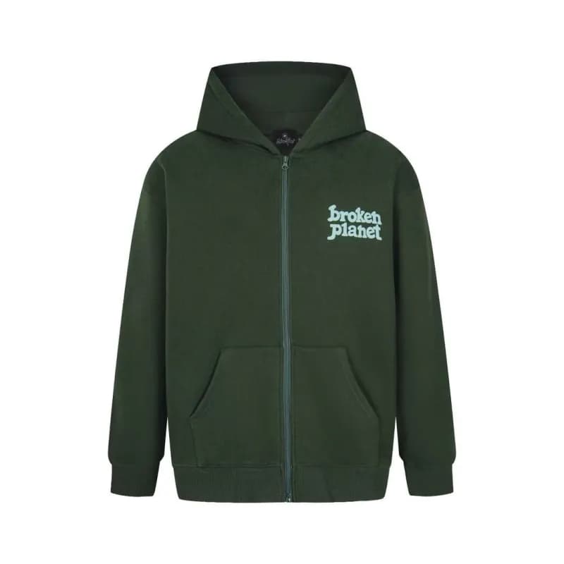 Zip-Up Hoodie Broken Planet Logo