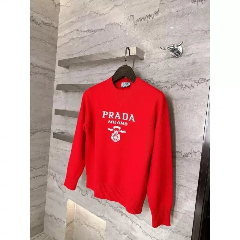 Prada Logo Sweater Milano Shield