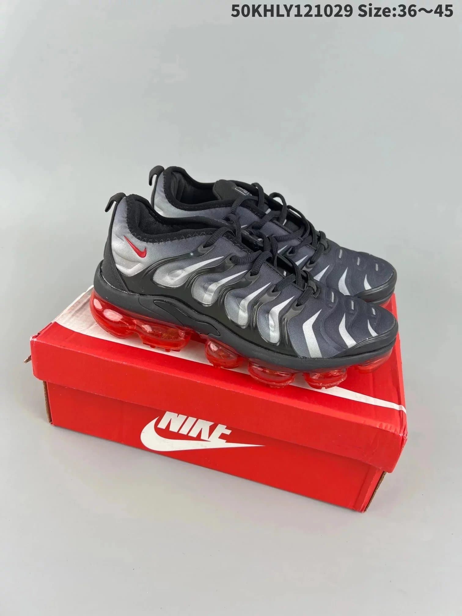 Nike Air VaporMax Plus Sunset Gradient — 黑灰血管