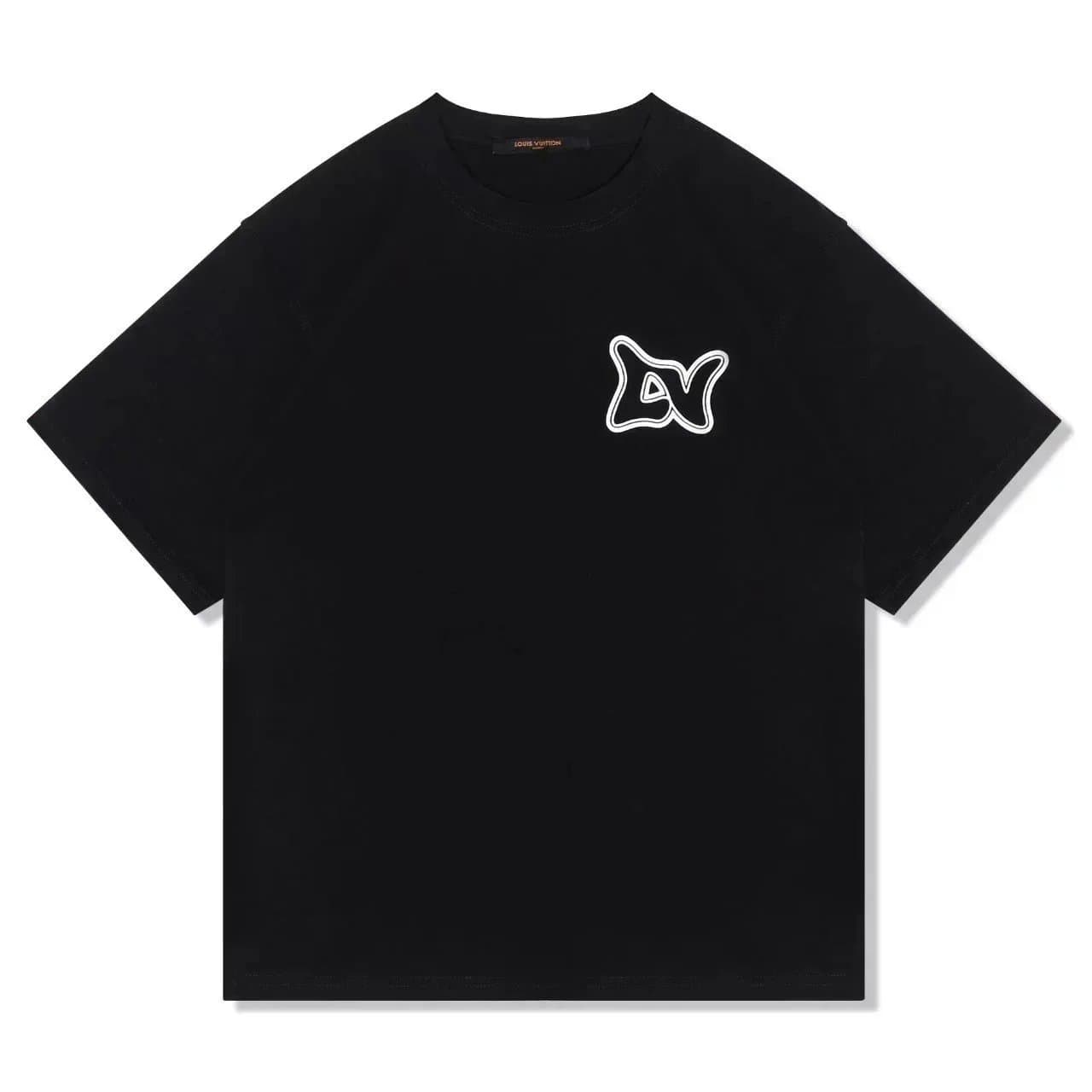 Off-White Graphic Tee Old Dope Print — 黑色不规则标002