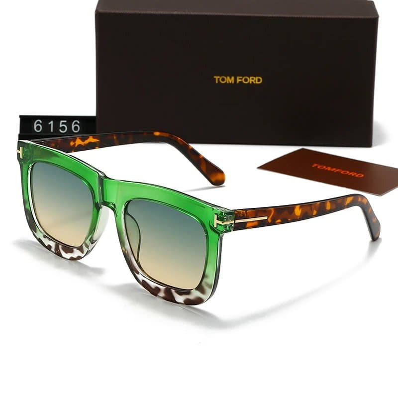 Tom Ford Aviator Sunglasses Tortoiseshell — 礼盒装 · 6156-D