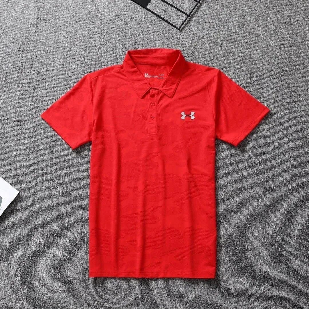 Under Armour Polo Shirt Solid Black — 18