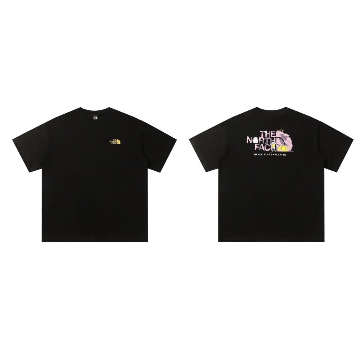 The North Face Short-Sleeve Tee Never Stop Exploring — 1-黑色209