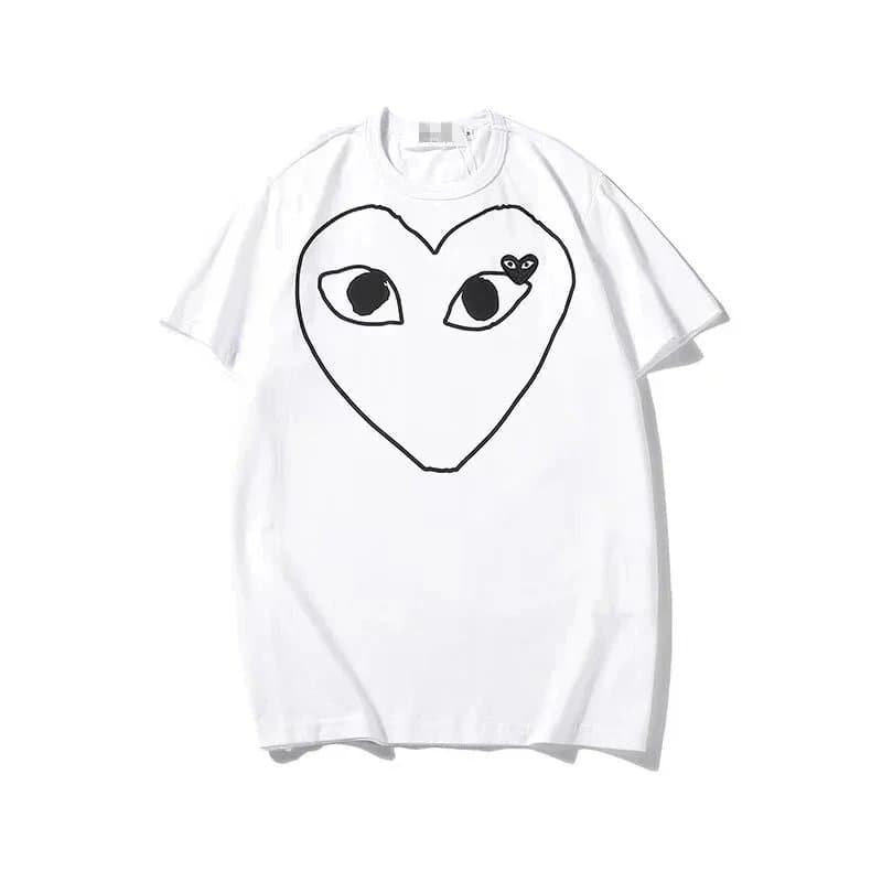 Comme des Garçons Heart Eyes T-Shirt Classic Heart Logo