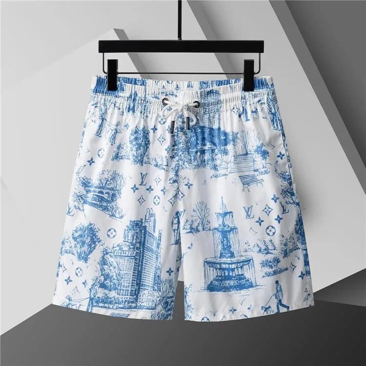 Louis Vuitton Monogram Swim Shorts Gradient Print — 3762白色
