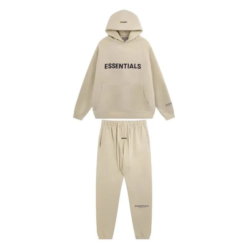 Fear of God Essentials Hoodie and Joggers Set Essentials Logo