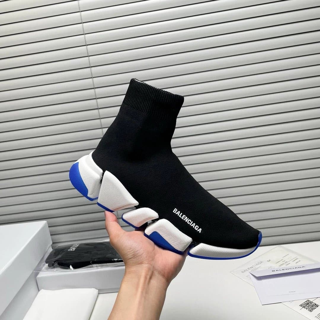 Balenciaga Speed Trainer Black Red — 14