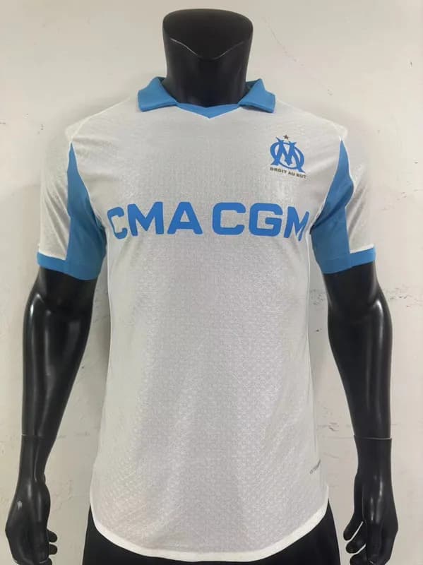 Ferragamo Olympique de Marseille Home Jersey CMA CGM Sponsor