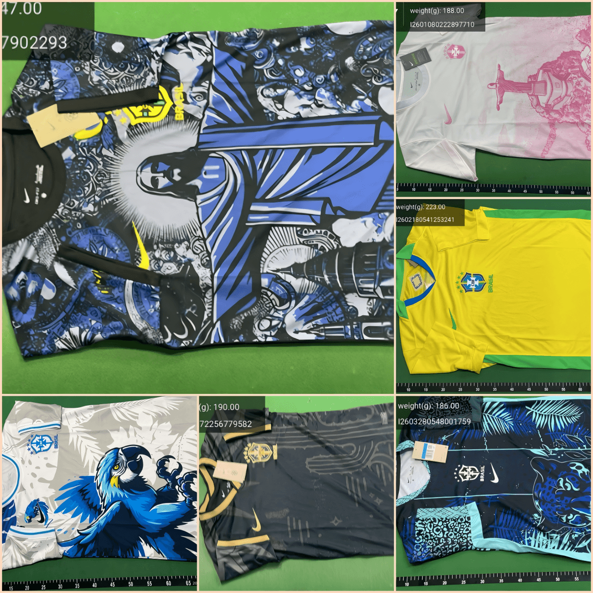 Nike Brazil National Team Jersey Artwork Edition