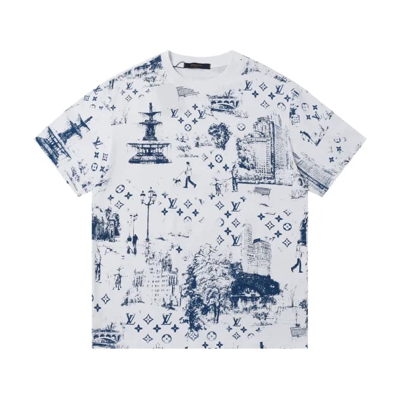 Louis Vuitton T-Shirt Monogram Toile Print