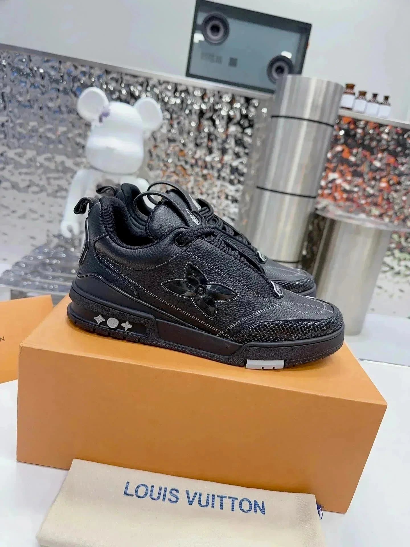 Louis Vuitton LV Trainer Denim Monogram — 25 Top  quality