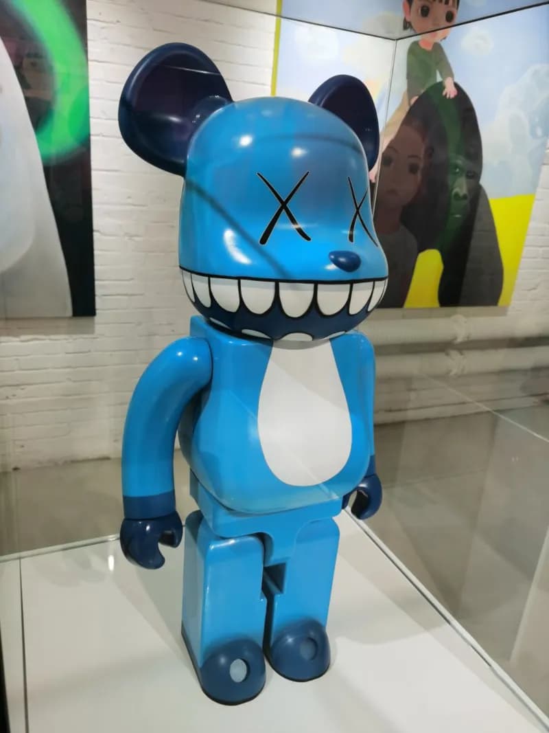 Be@rbrick Bearbrick Batman Batman Suit — Blue