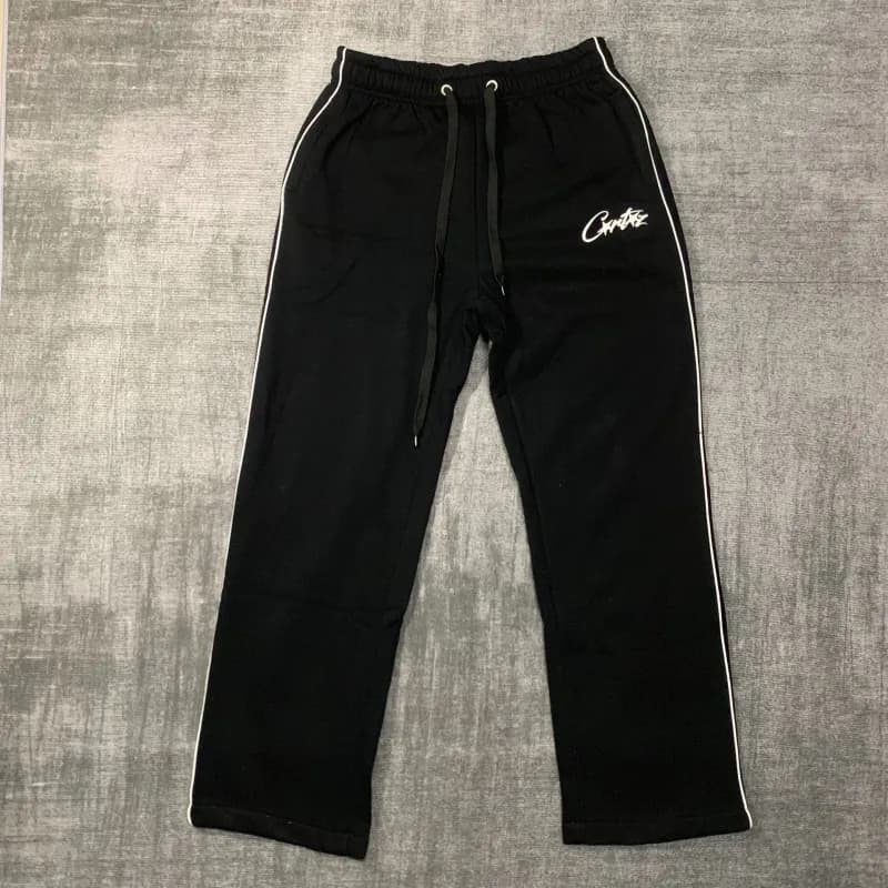 Corteiz Track Pants White Stripe