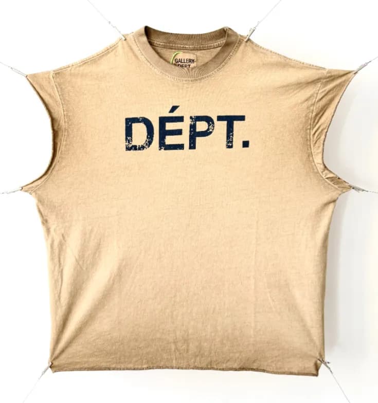 Saint Laurent Graphic Tee Distressed Print — Crv-18 model